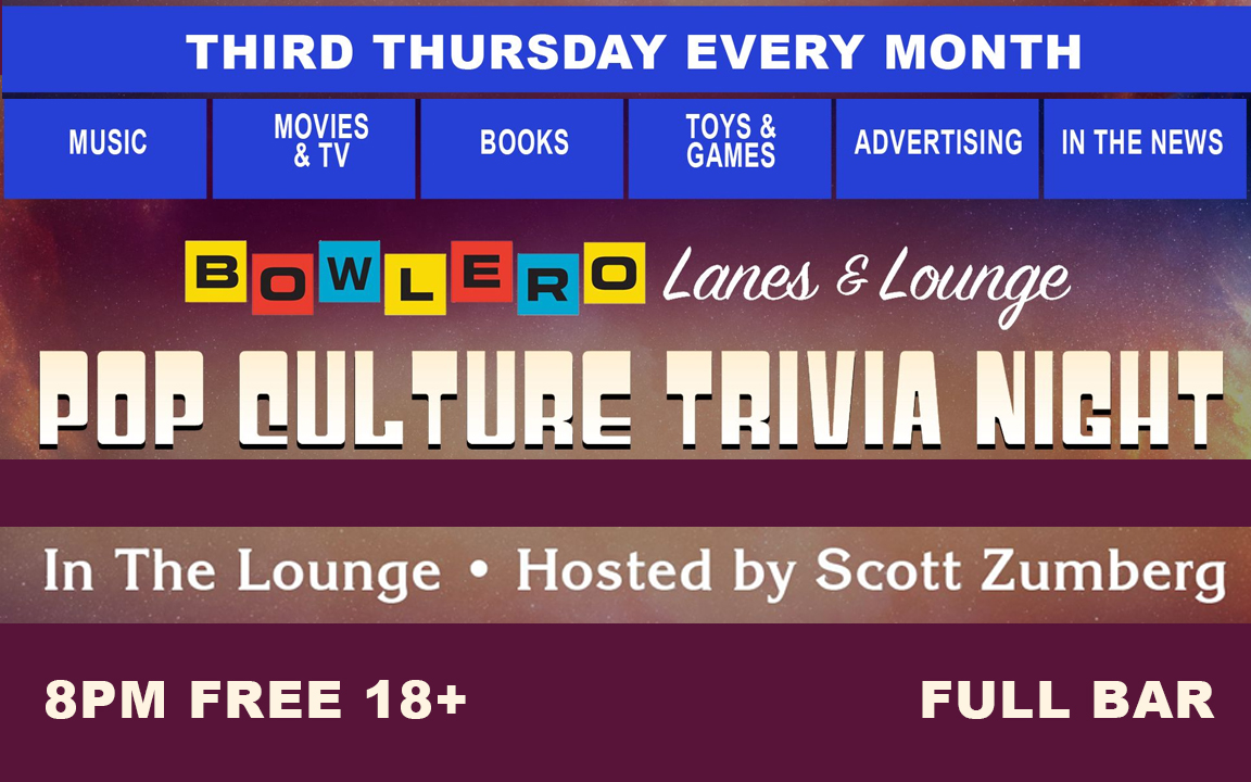 Culture Trivia - Bowlero Lanes & Lounge - Royal Oak, MI - @bowlerodetroit