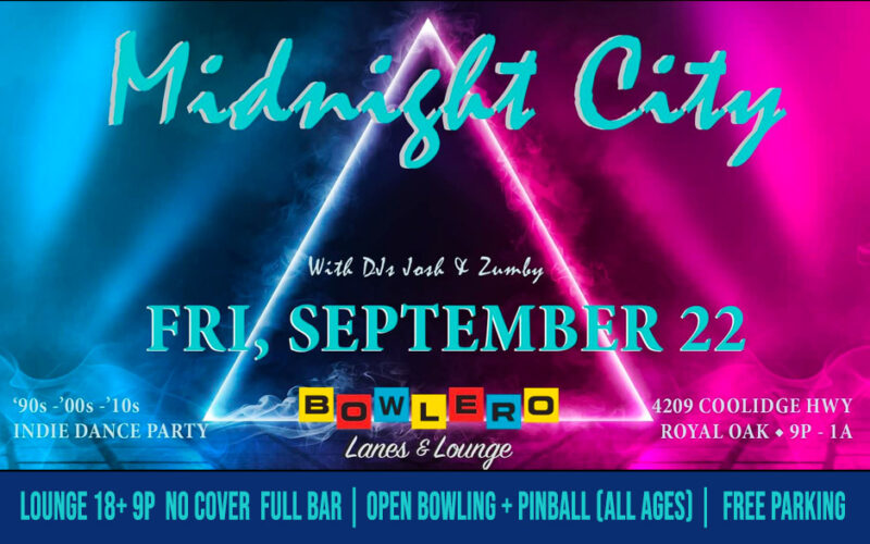 Midnight City w/ DJ Josh & DJ Zumby - '90s-'10s Indie Dance Party ...